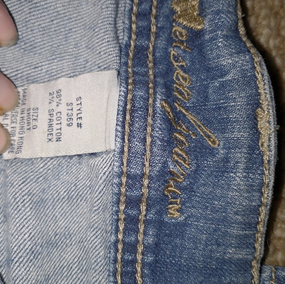 Wet Seal Super low rise jean trousers sz0short - Picture 6 of 6